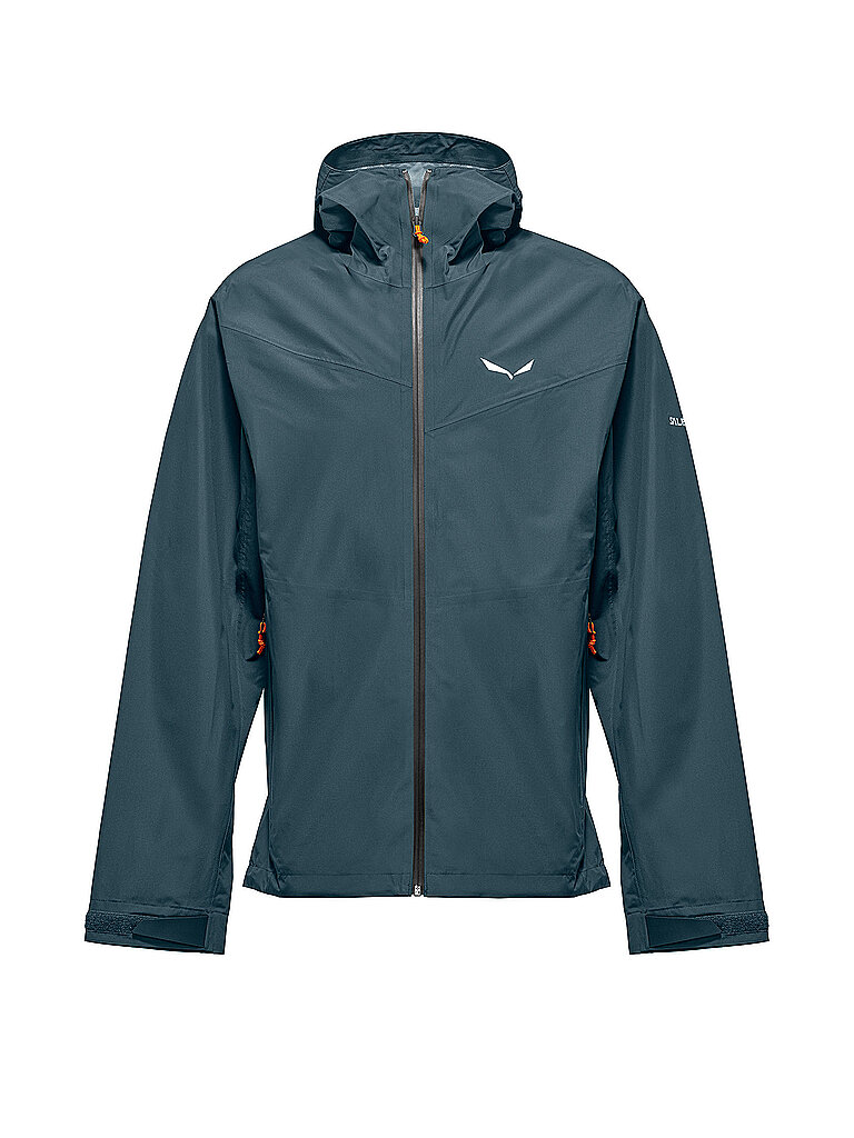 Salewa SALEWA Herren Wanderjacke Puez Aqua 4 2.5L Powertex Hoodie petrol | S, petrol