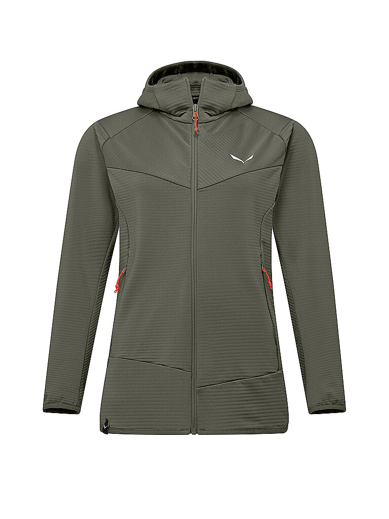 Salewa SALEWA Damen Fleecejacke Puez Altavia Polarlite Hoodie olive | 36, olive