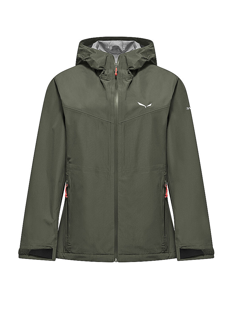 SALEWA Damen Wanderjacke Puez 2.5L Powertex olive | 44
