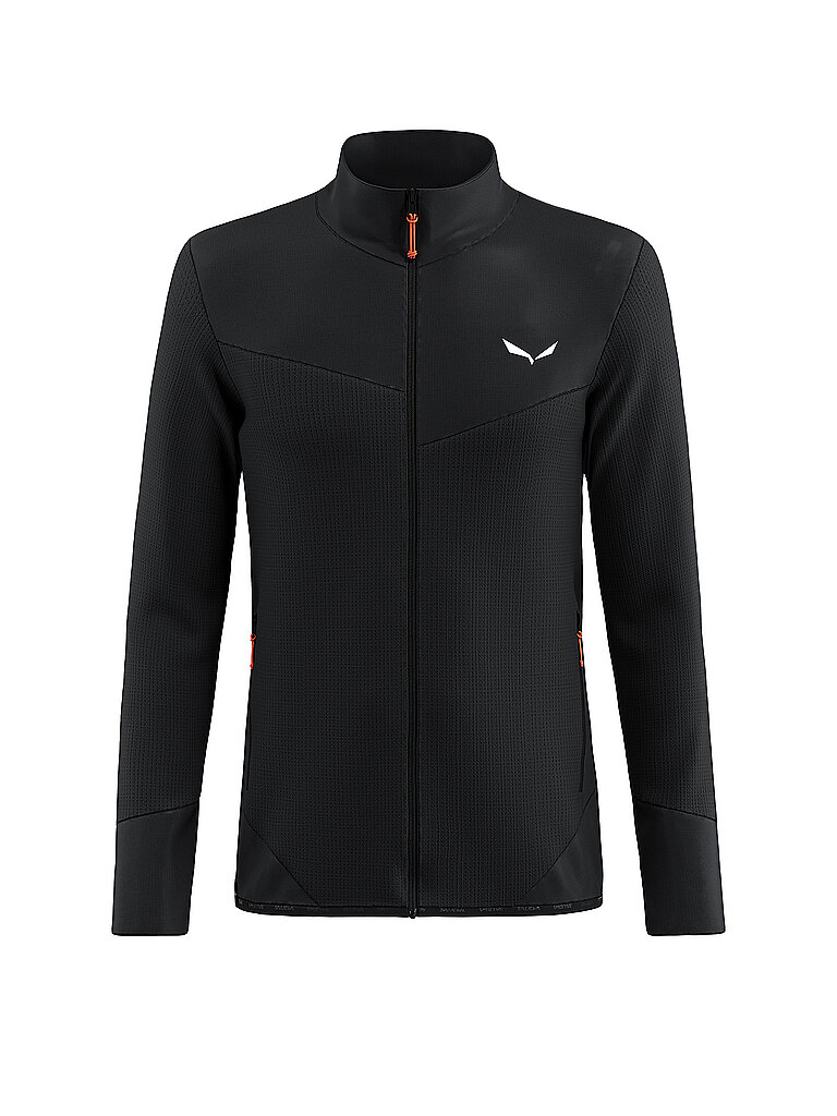 Salewa SALEWA Herren Fleecejacke Puez Waffle Hoodie schwarz | S, schwarz