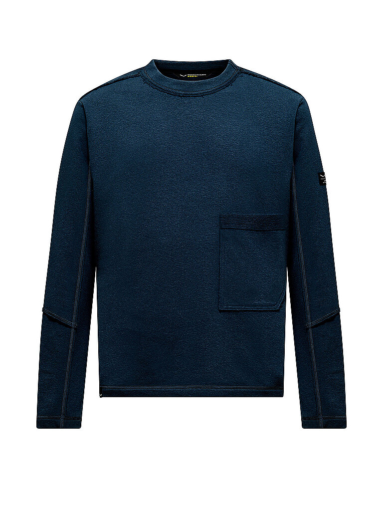 Salewa SALEWA Herren Funktions Pullover Fanes Dry dunkelblau | S, dunkelblau