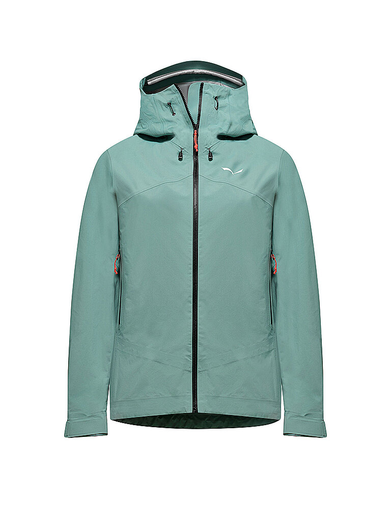 Salewa SALEWA Damen Wanderjacke Ortles PTX 3L Hoodie mint | 34, mint