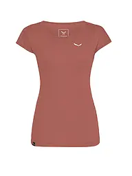 SALEWA | Damen Funktionsshirt Puez Melange Dry | kupfer