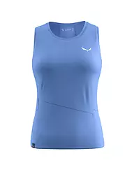 SALEWA | Damen Funktionstank Puez Sporty Dry'Ton | hellblau