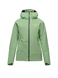 SALEWA | Damen Hybridjacke Pedroc TQ Air Hoodie | hellgrün