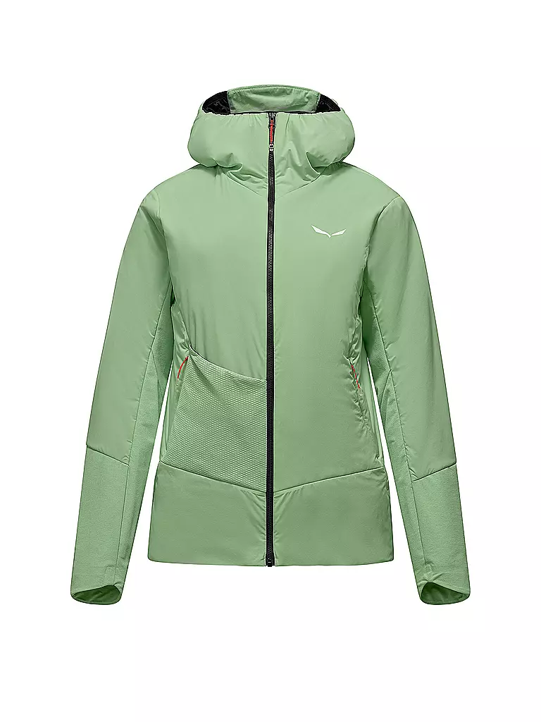 SALEWA | Damen Hybridjacke Pedroc TQ Air Hoodie | hellgrün