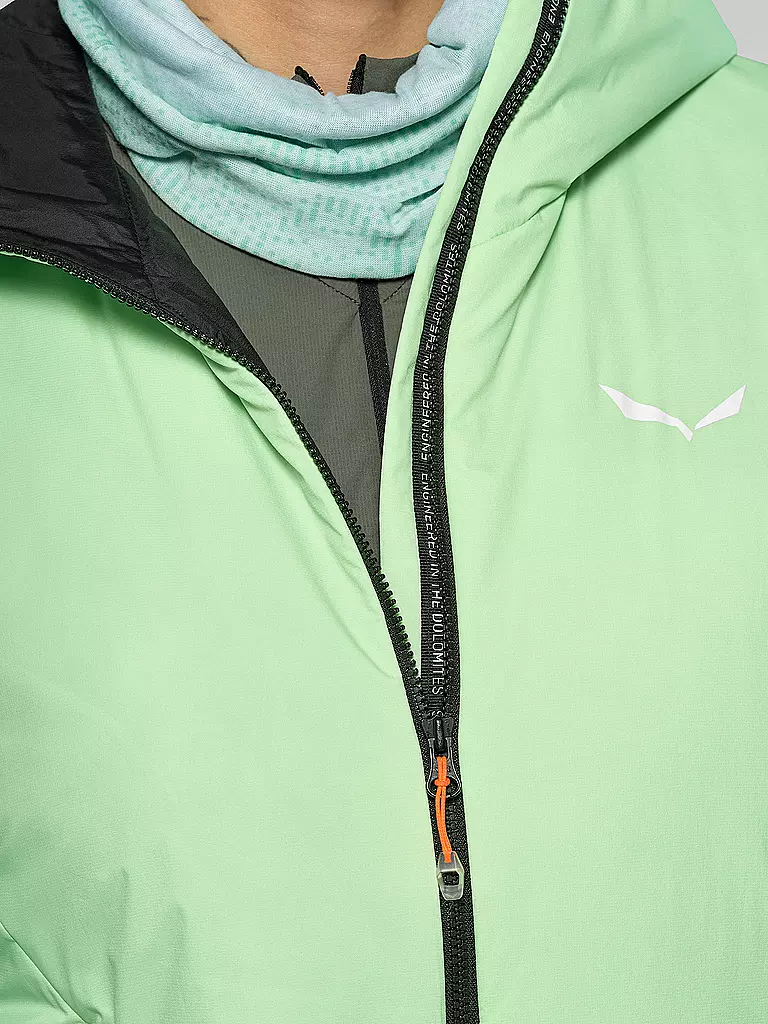 SALEWA | Damen Hybridjacke Pedroc TQ Air Hoodie | hellgrün
