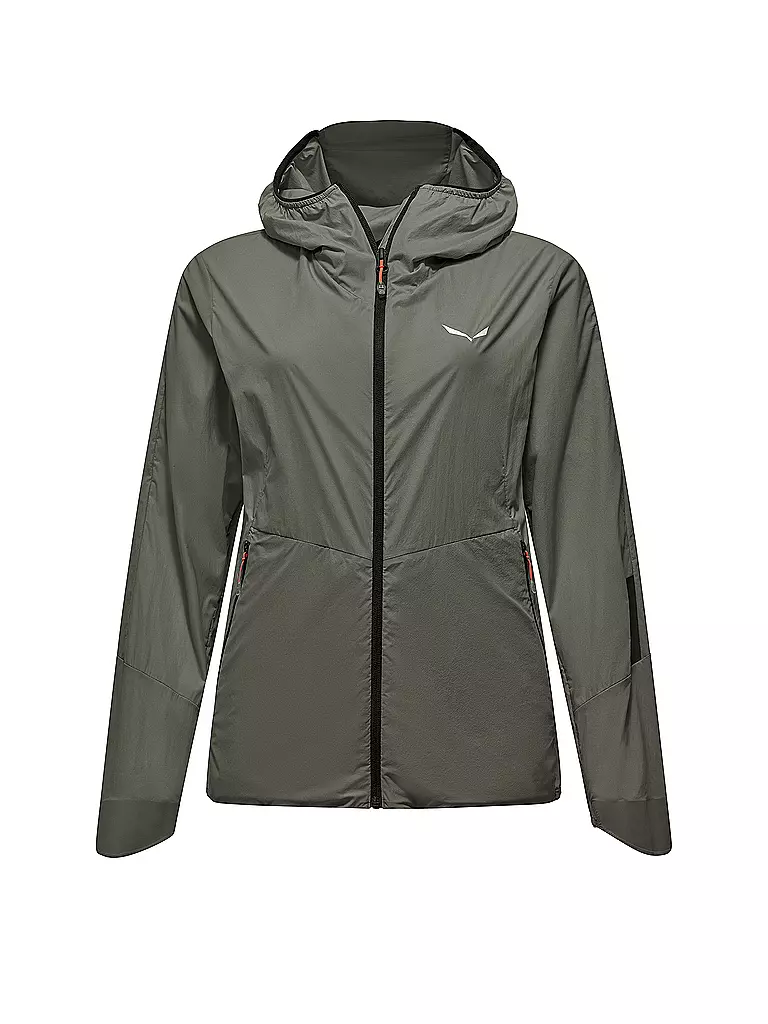 SALEWA | Damen Jacke Pedroc Wind Hoodie | olive