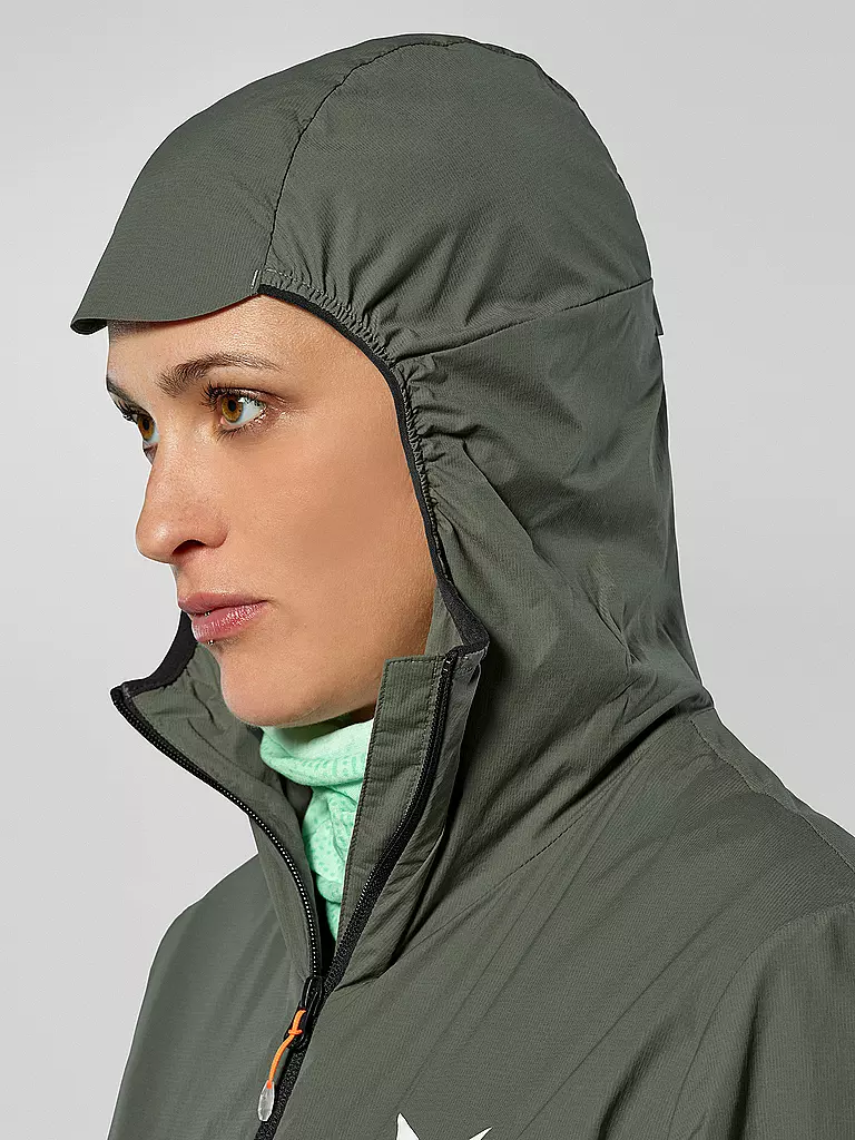 SALEWA | Damen Jacke Pedroc Wind Hoodie | olive