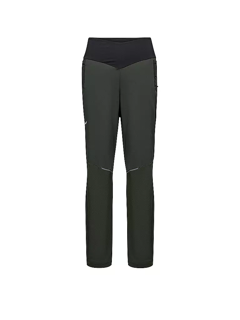 SALEWA | Damen Softshell Wanderhose Pedroc DST | olive