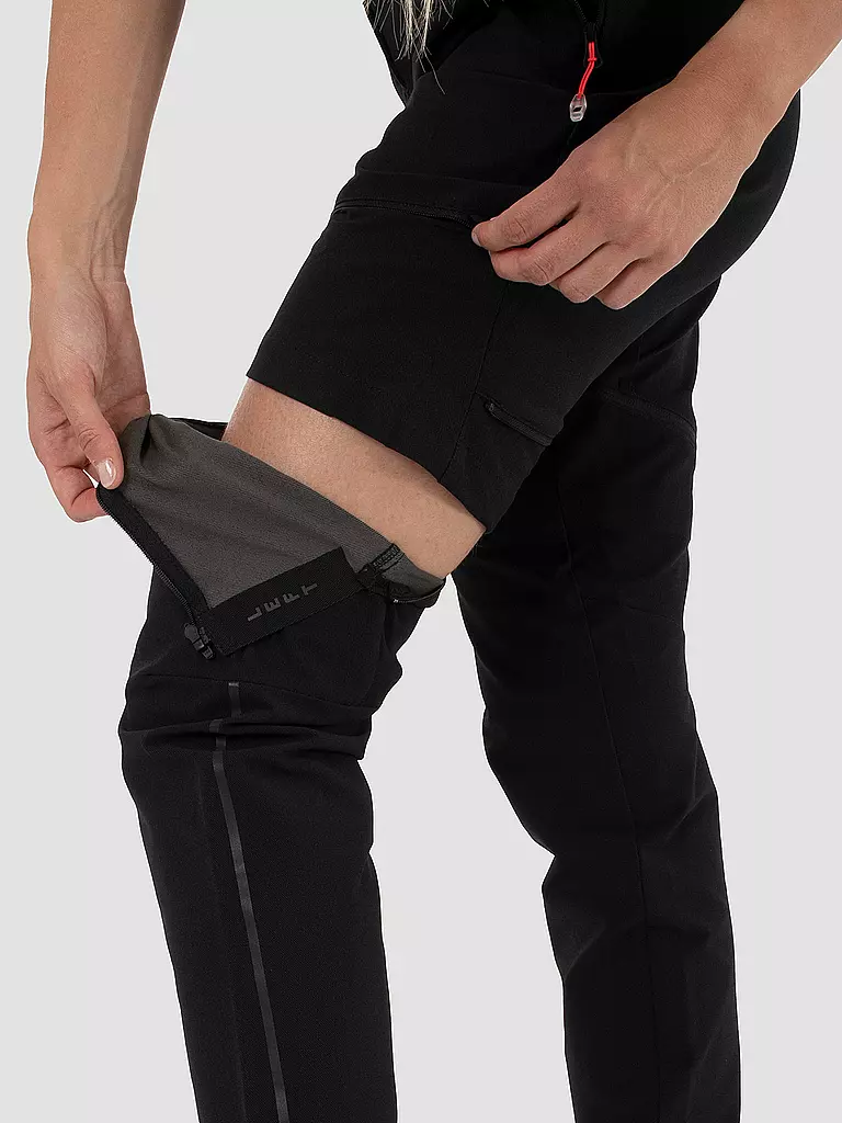 SALEWA | Damen Wanderhose Pedroc 2 DST ZipOff | schwarz
