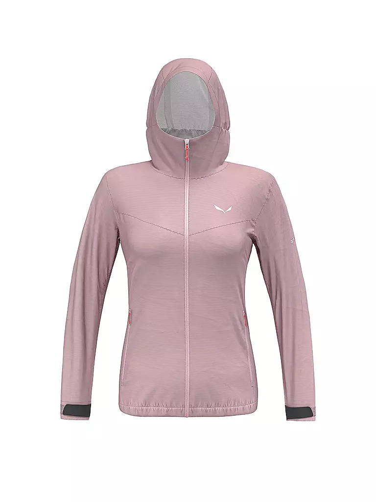 SALEWA | Damen Wanderjacke Puez Aqua 4 2.5L Powertex Hoodie | rosa