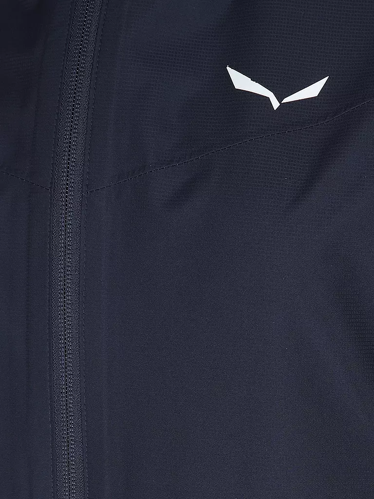 SALEWA | Damen Wanderjacke Puez Aqua Powertex Hoodie | dunkelblau