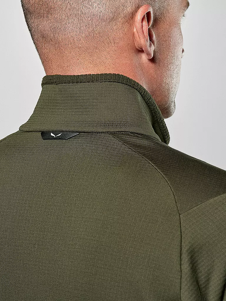 SALEWA | Herren Fleecejacke Puez Cammino | olive