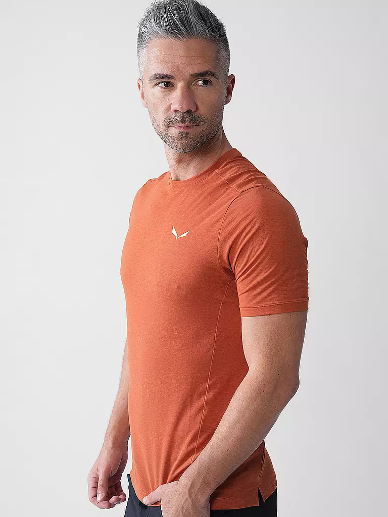 SALEWA | Herren Funktionsshirt      Herren     Baselayers & T-Shirts     T-Shirts Puez Melange Dry'Ton | dunkelblau