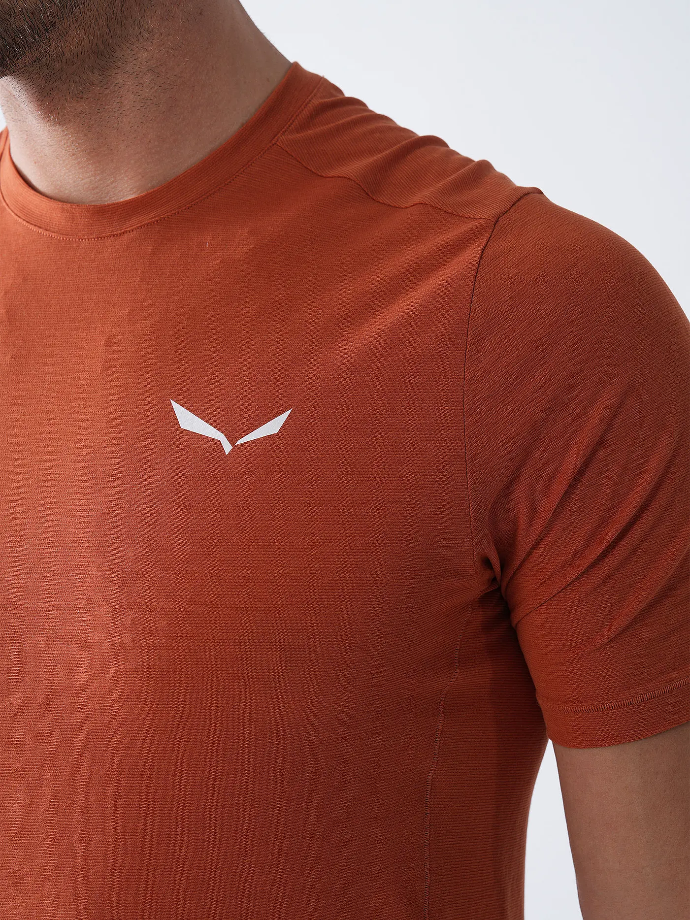 SALEWA | Herren Funktionsshirt      Herren     Baselayers & T-Shirts     T-Shirts Puez Melange Dry'Ton | orange