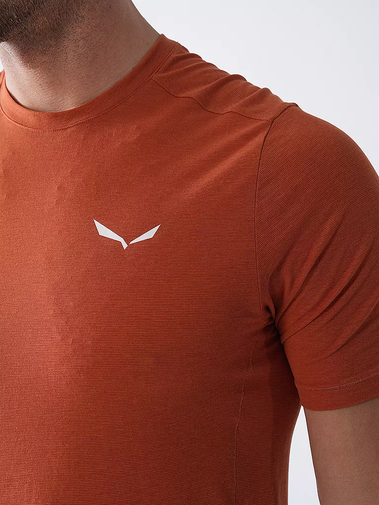 SALEWA | Herren Funktionsshirt      Herren     Baselayers & T-Shirts     T-Shirts Puez Melange Dry'Ton | dunkelblau