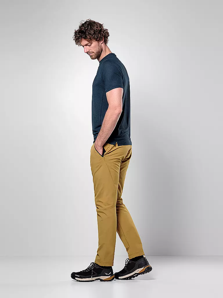 SALEWA | Herren Funktionsshirt      Herren     Baselayers & T-Shirts     T-Shirts Puez Melange Dry'Ton | dunkelblau