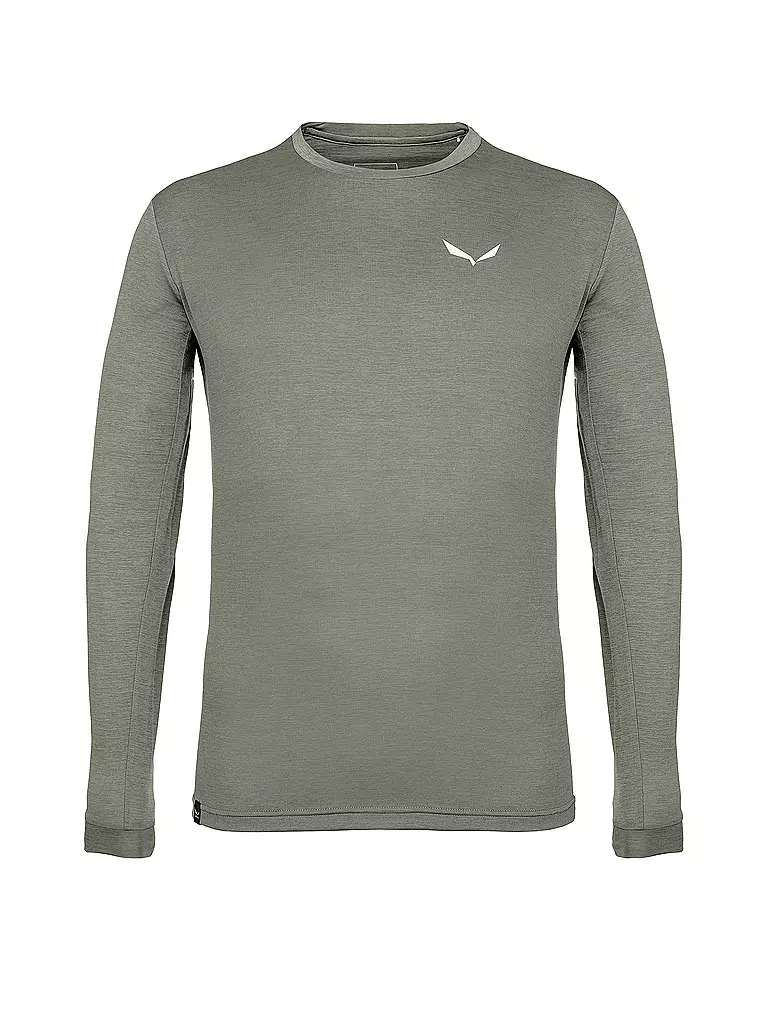 SALEWA | Herren Funktionsshirt Puez Melange Dry'Ton | olive