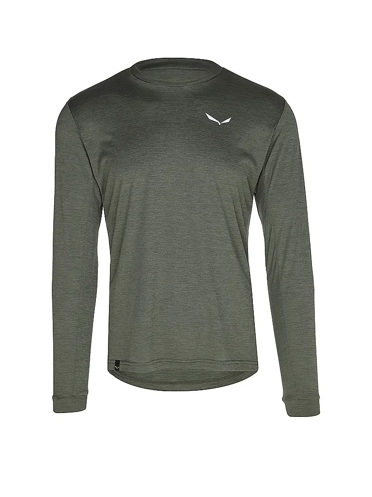 SALEWA | Herren Funktionsshirt Puez Melange Dry'Ton | olive