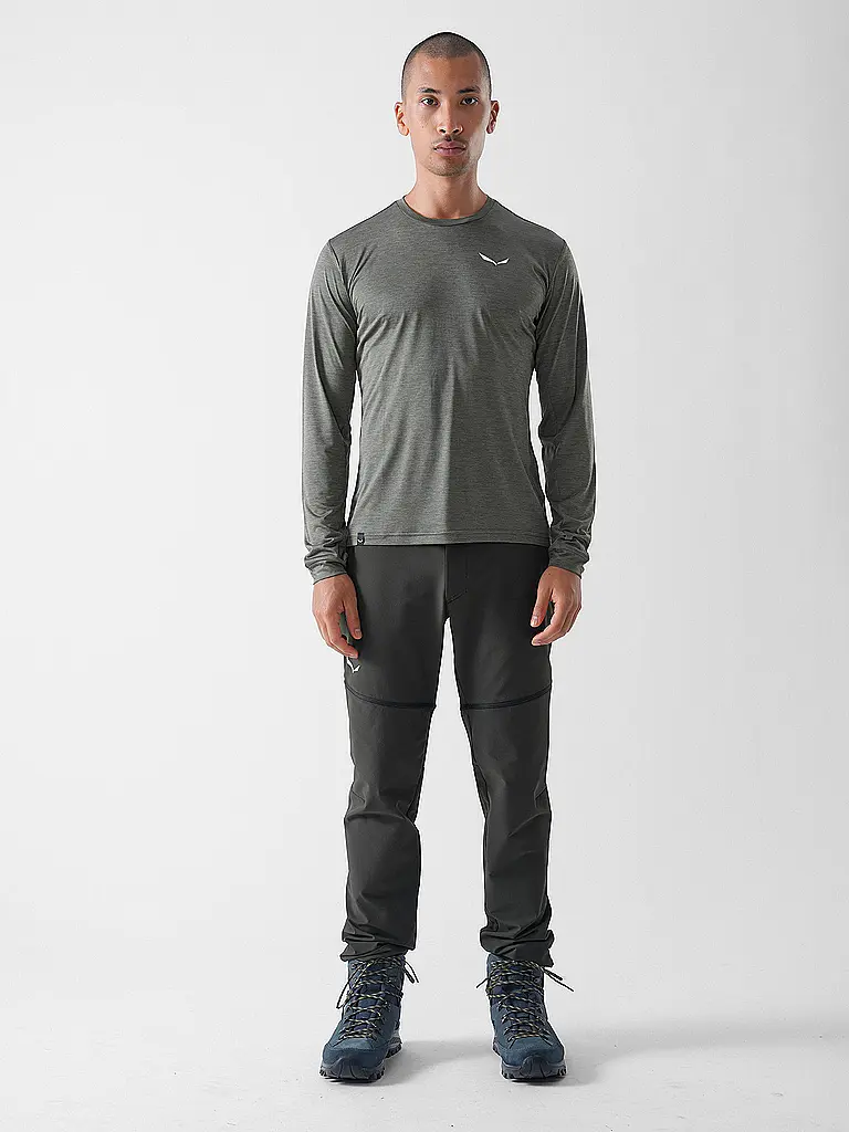 SALEWA | Herren Funktionsshirt Puez Melange Dry'Ton | olive