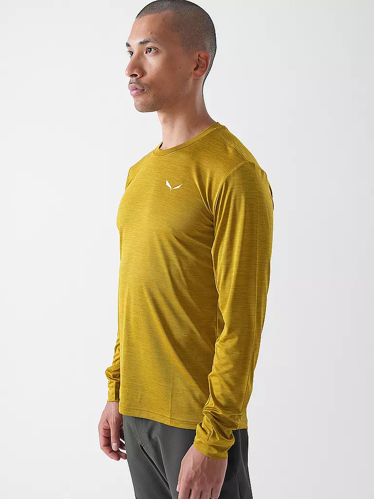 SALEWA | Herren Funktionsshirt Puez Melange Dry'Ton | olive