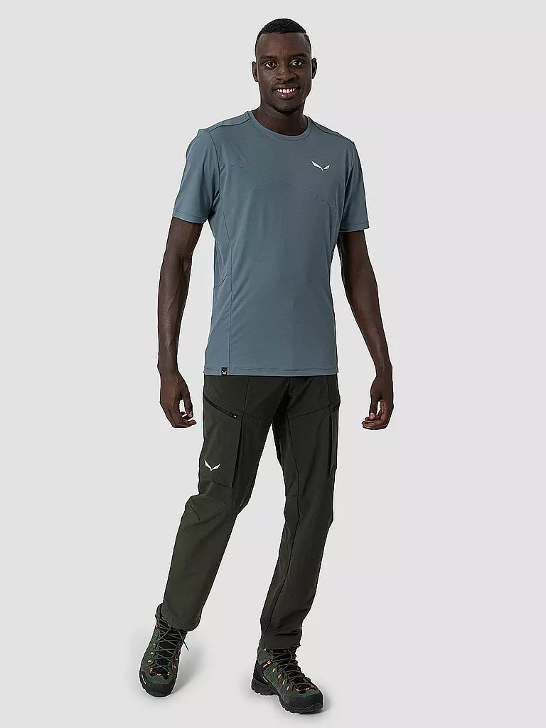 SALEWA | Herren Funktionsshirt Puez Sporty Dry'Ton | grau