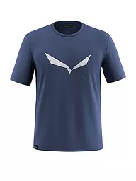 SALEWA | Herren Funktionsshirt Solidlogo Dri-Release® | dunkelblau