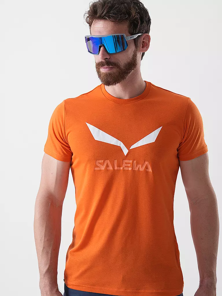 SALEWA | Herren Funktionsshirt Solidlogo Dri-Release® | dunkelblau