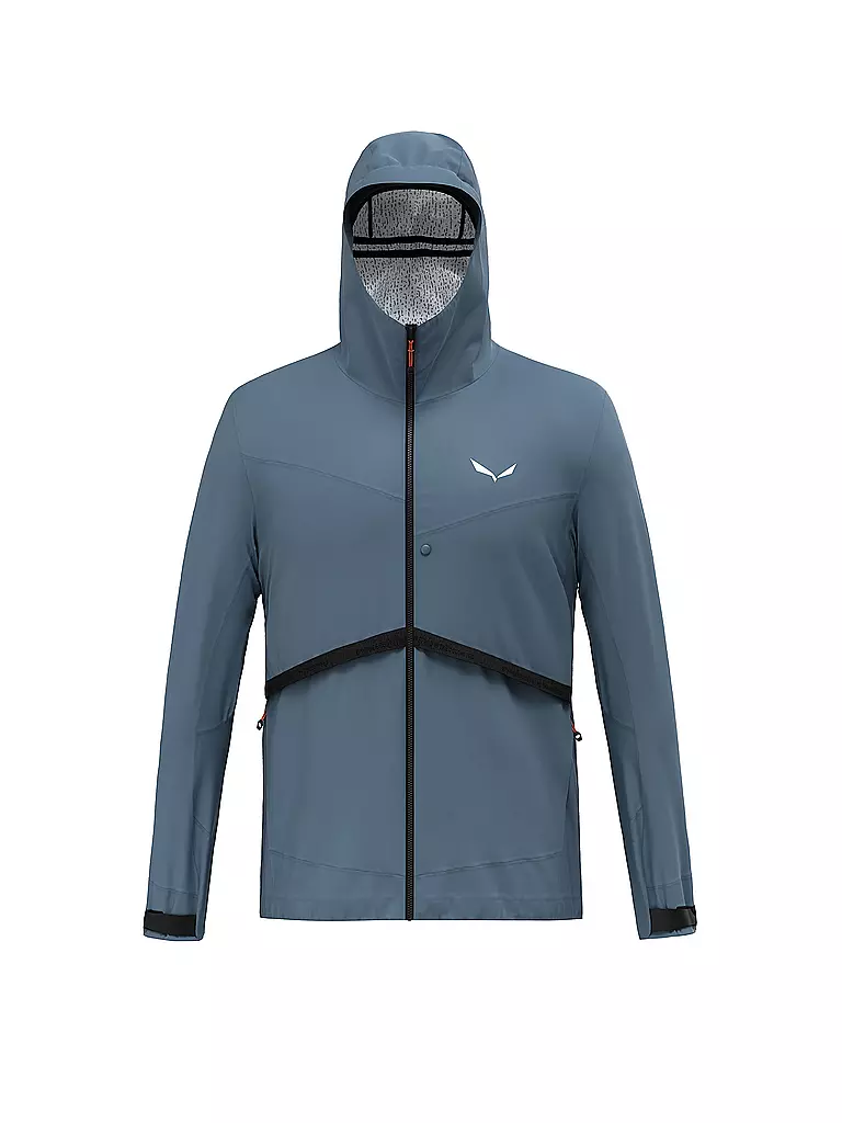 SALEWA | Herren Hybridjacke Puez PTX Hoodie | grau