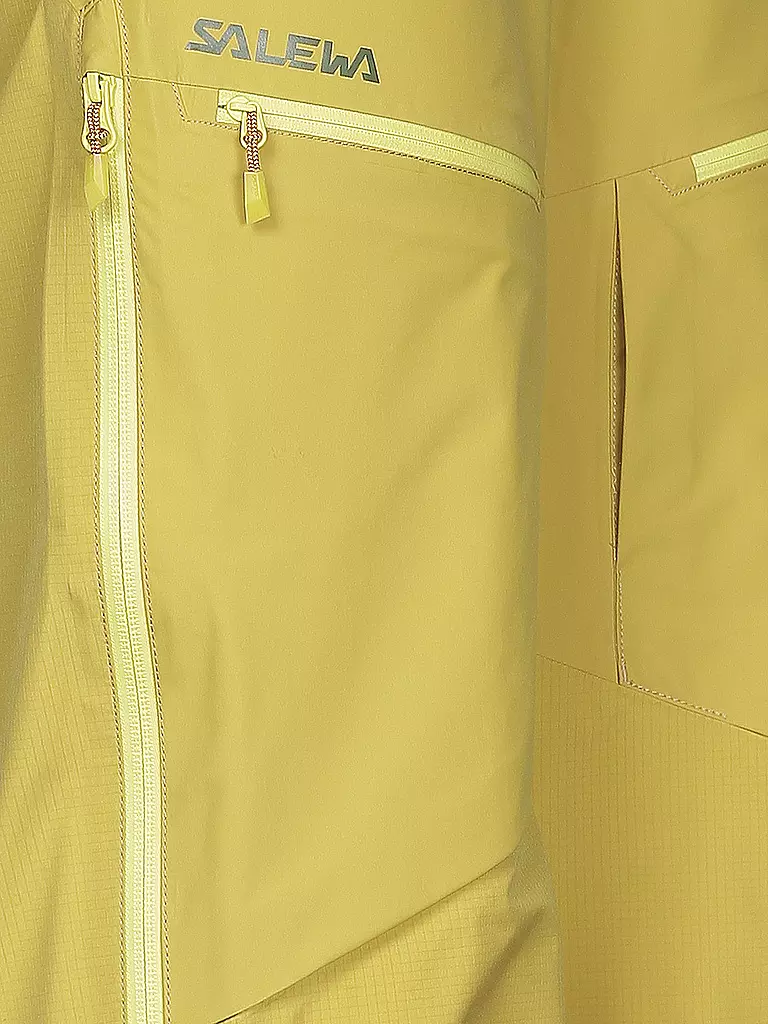 SALEWA | Herren Tourenhose Antelao GTX C-Knit | gelb