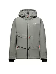 SALEWA | Herren Tourenhose Sella Free 3L PTX mit Träger | hellgrau