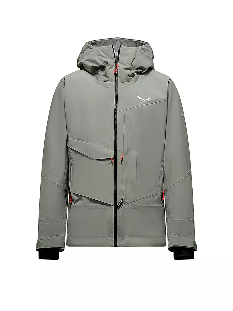 SALEWA | Herren Tourenjacke Sella Free 3L PTX  | hellgrau