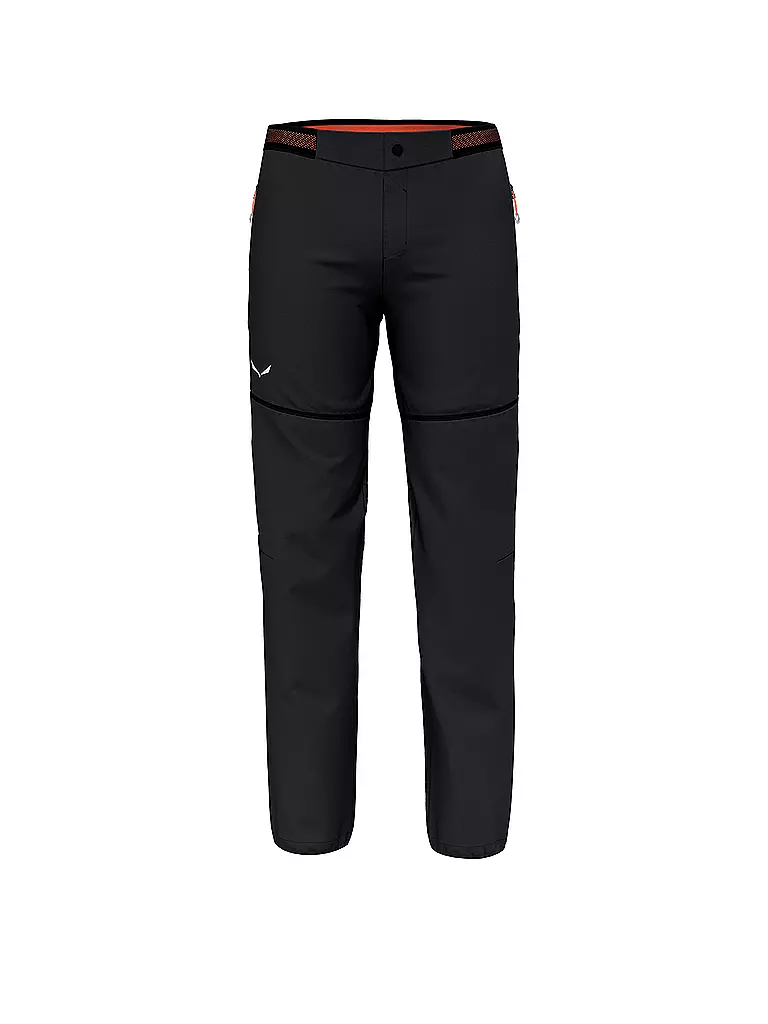 SALEWA | Herren Wanderhose Pedroc 2 Durastretch 2 in 1 ZipOff | schwarz