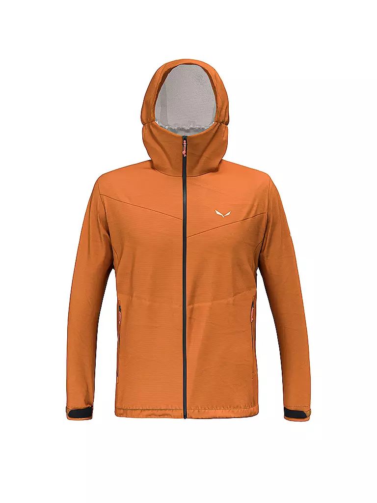 SALEWA | Herren Wanderjacke Puez Aqua 4 2.5L Powertex Hoodie | orange