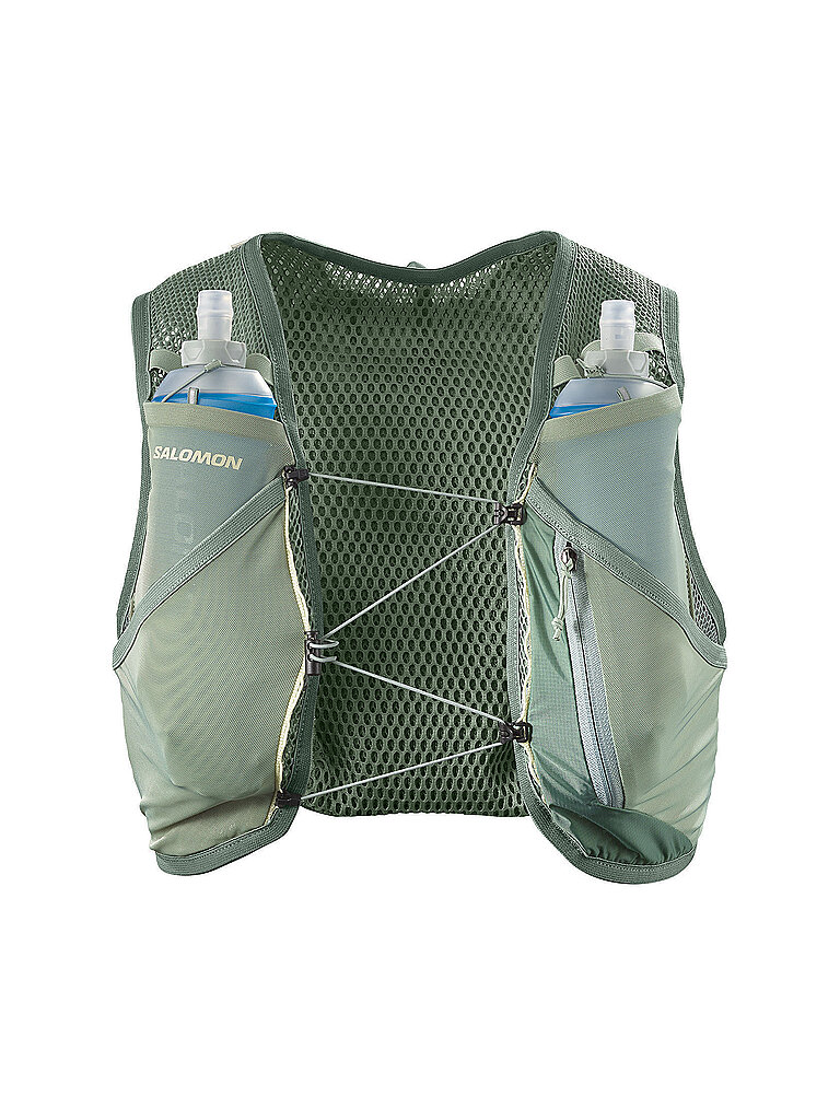 Salomon SALOMON Trinkweste Active Skin 4 Set hellgrün | S, hellgrün