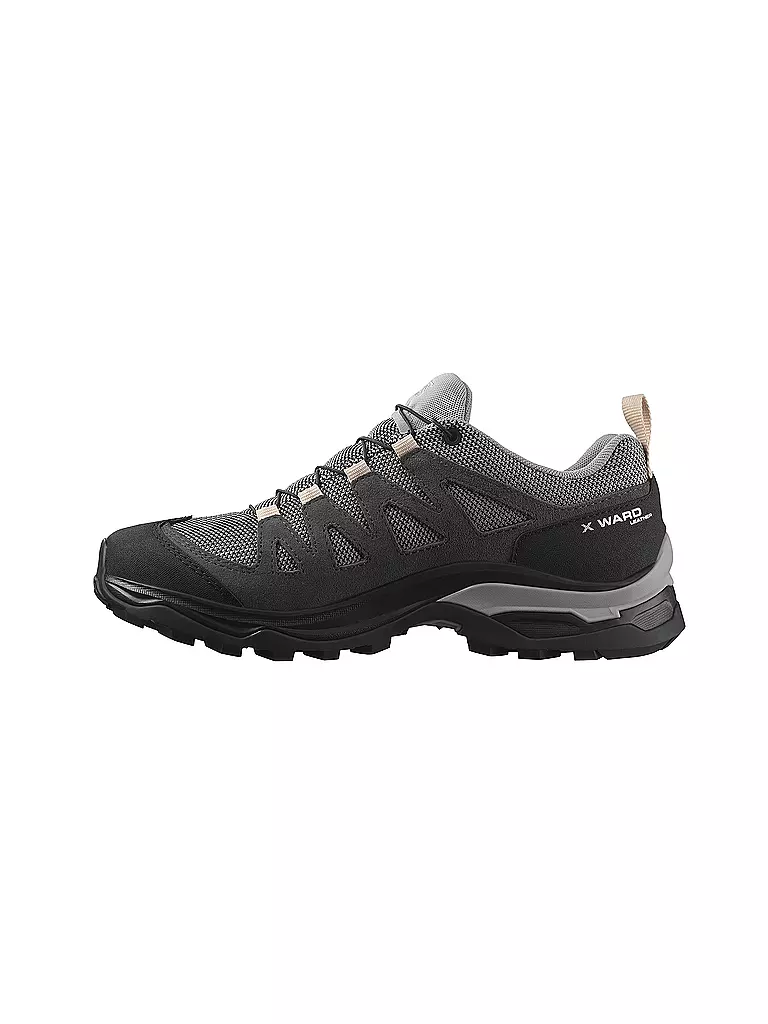 SALOMON | Damen Hikingschuhe X Ward Leather Gore-Tex | schwarz