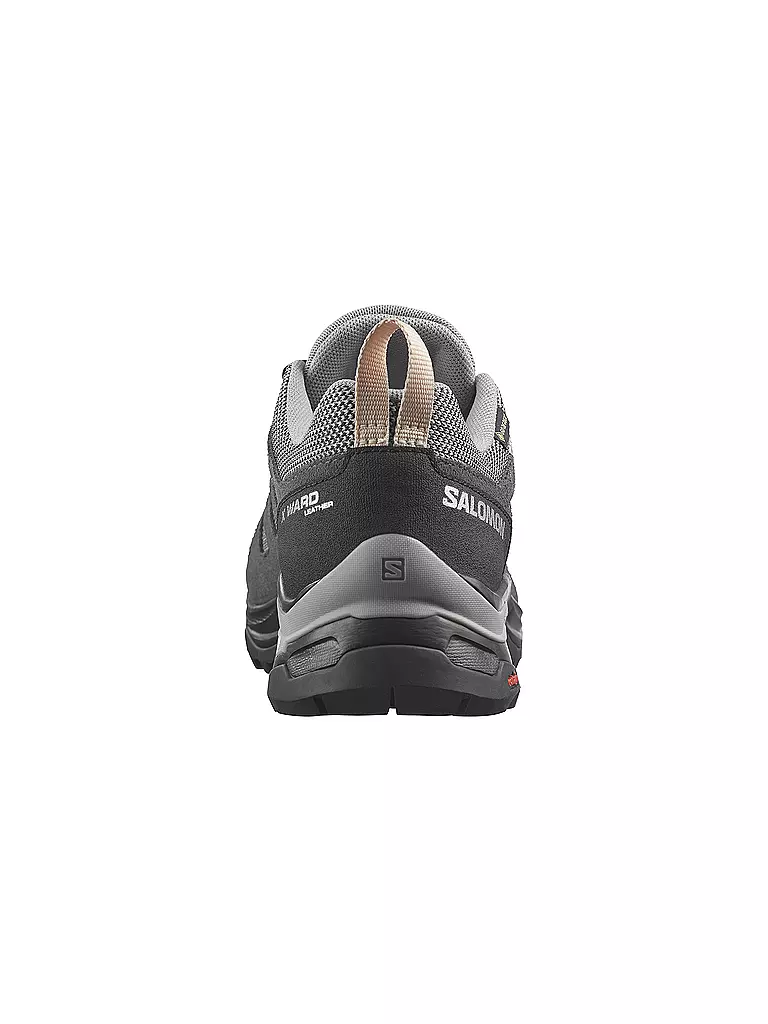 SALOMON | Damen Hikingschuhe X Ward Leather Gore-Tex | schwarz