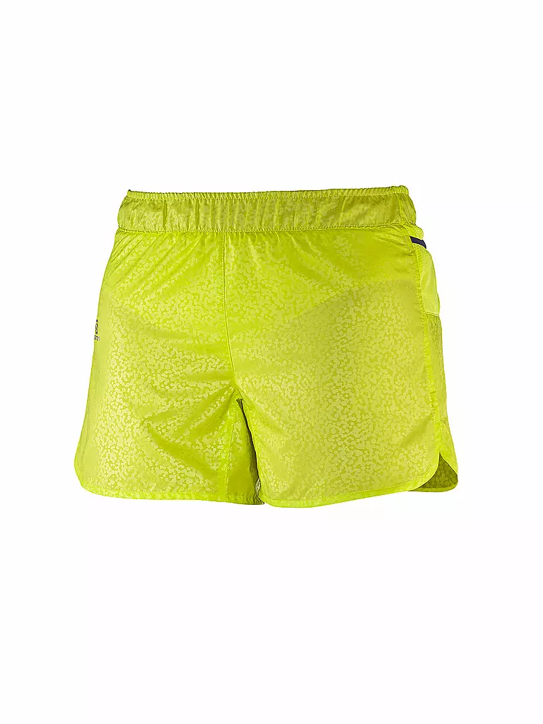 SALOMON | Damen Laufshort Trail Runner | gelb