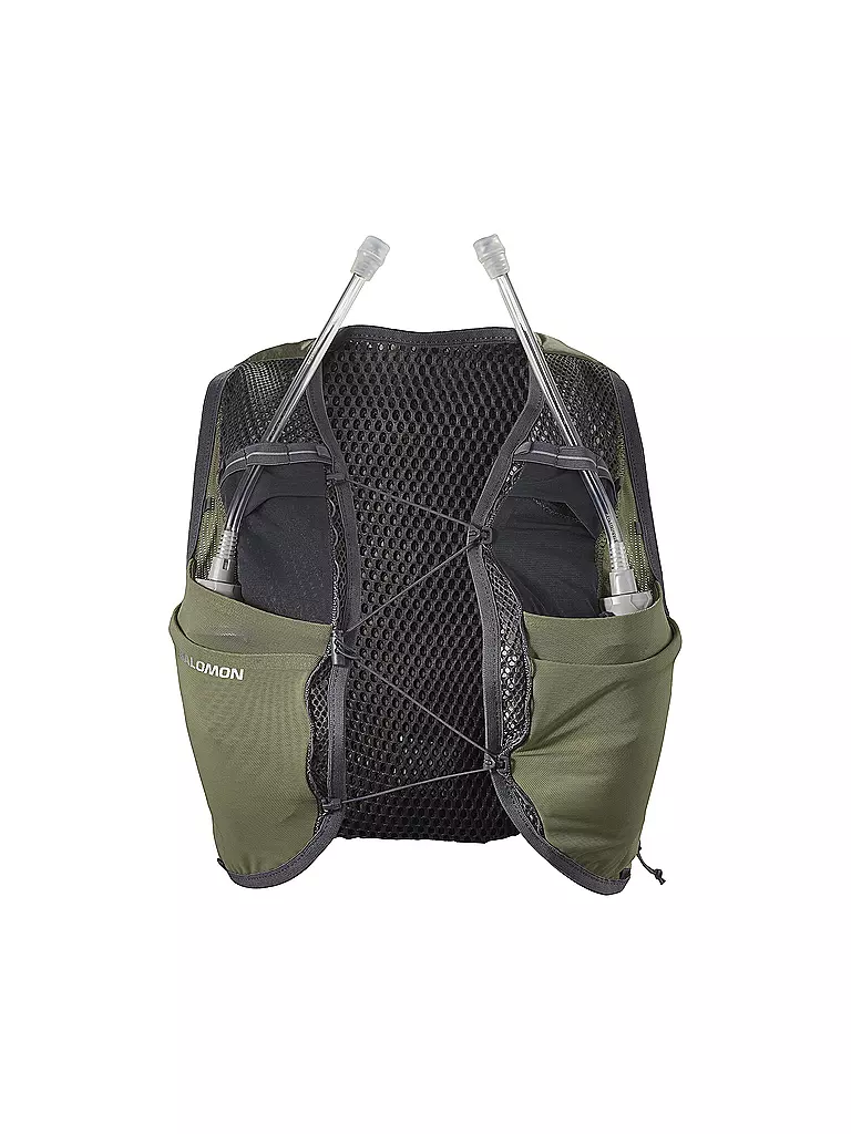 SALOMON | Damen Laufweste Active Skin 8 mit Flasks | grün