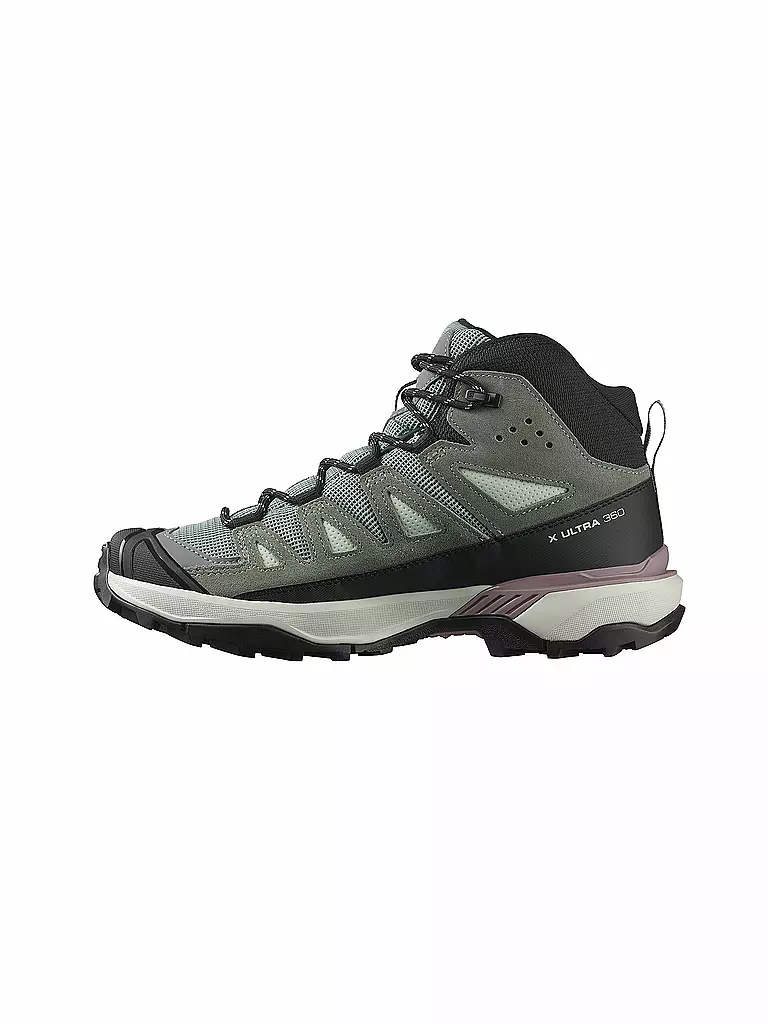 SALOMON | Damen Wanderschuhe X Ultra 360 LTR Mid GTX | olive
