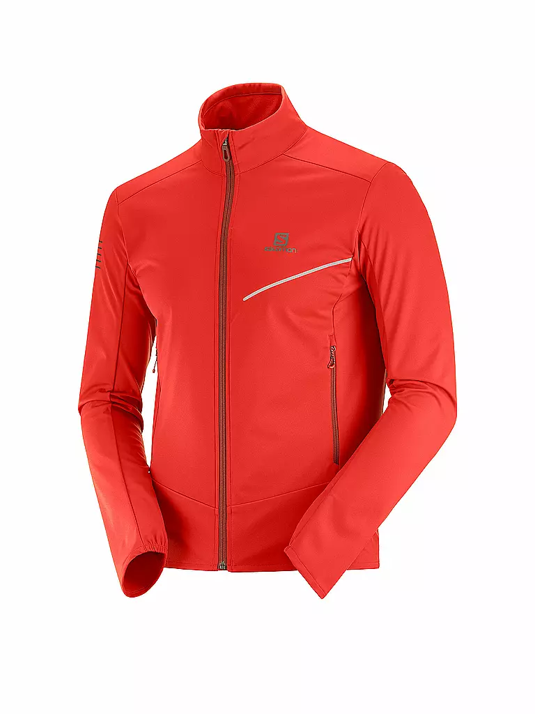 SALOMON | Herren Laufjacke Softshell RS | rot