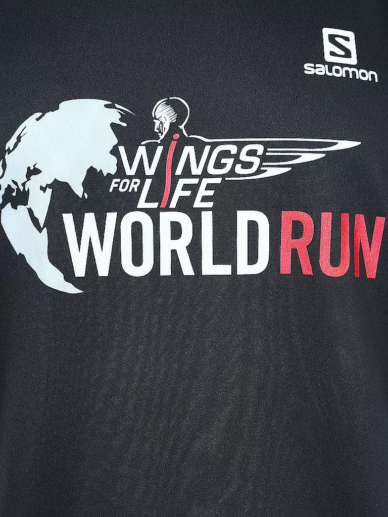 SALOMON | Herren Laufshirt Wings for Life World Run 2021 | blau
