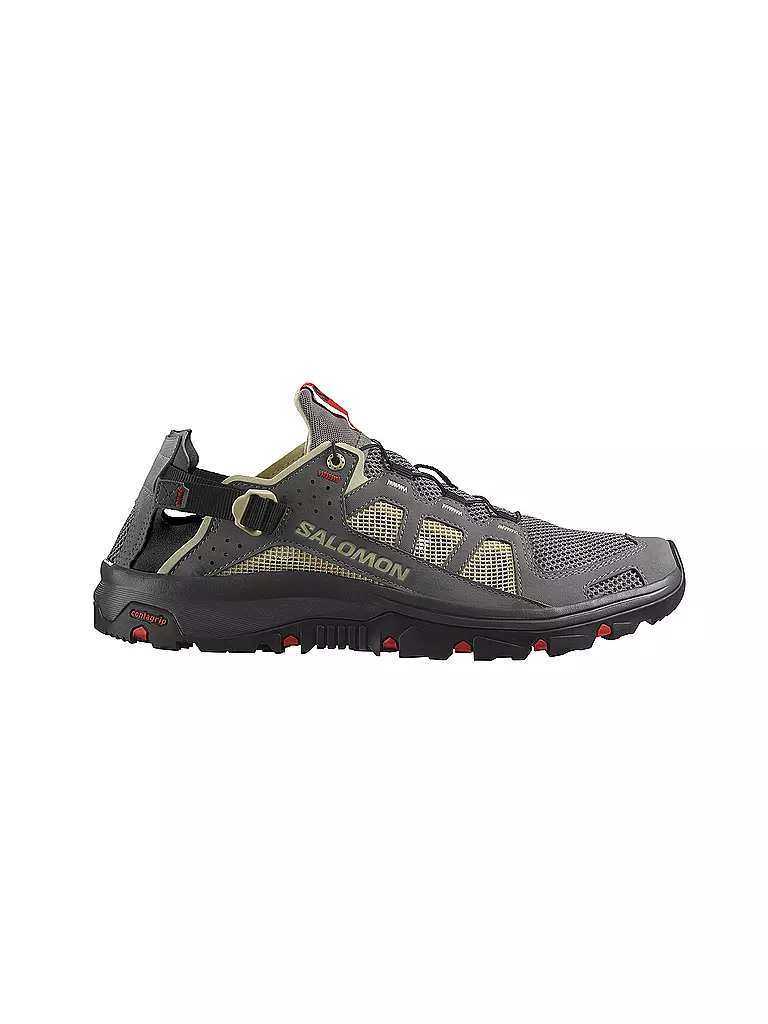 SALOMON | Herren Wanderschuhe TECHAMPHIBIAN 5  | olive