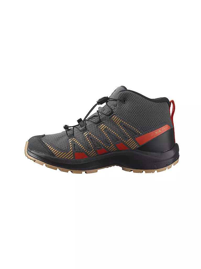 SALOMON | Kinder Wanderschuhe XA Pro V8 Mid CSWP | grau