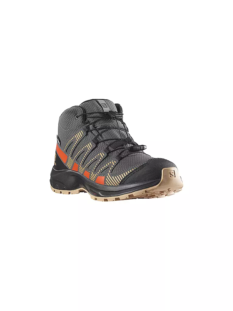 SALOMON | Kinder Wanderschuhe XA Pro V8 Mid CSWP | grau