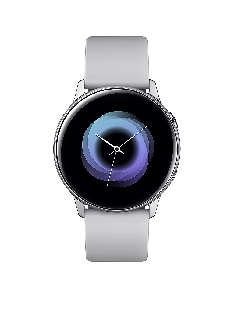 SAMSUNG | Smartwatch Galaxy Watch Active inkl. Wireless Battery Pack | silber