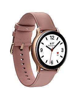 SAMSUNG Smartwatch Galaxy Watch Active2 LTE Edelstahl 40mm rosa
