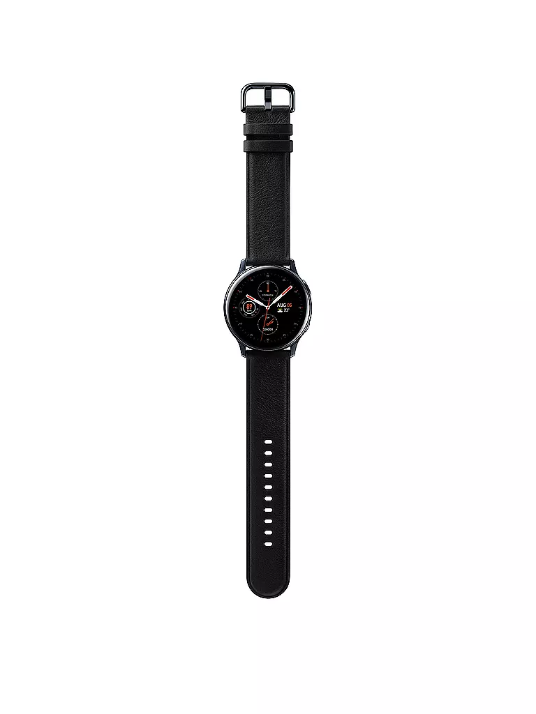 SAMSUNG | Smartwatch Galaxy Watch Active2 LTE Edelstahl 40mm | schwarz