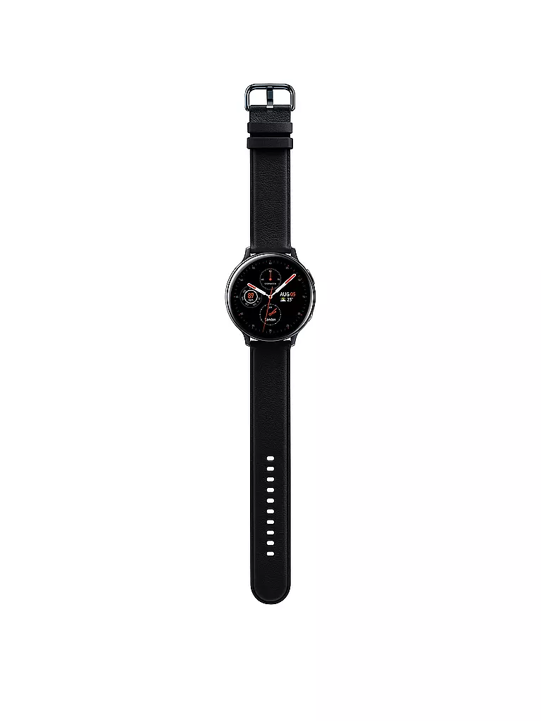SAMSUNG | Smartwatch Galaxy Watch Active2 LTE Edelstahl 44mm | schwarz